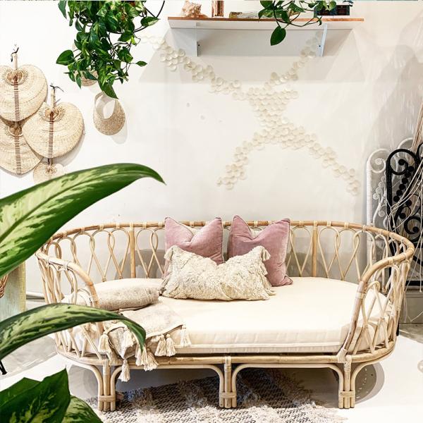 Outdoor Patio Furniture Leisure Four Sets Table And Chair With Rattan Frame Material