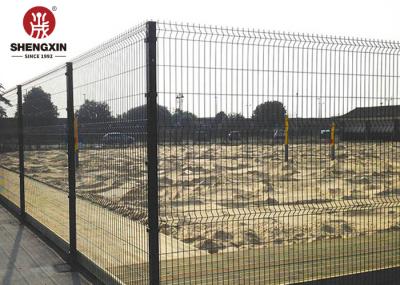 Outdoor Garden PVC Coated 3D Wire Mesh Fence Welded