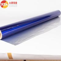 Film stratifiant en polyester d'aluminium bleu vif pour emballage