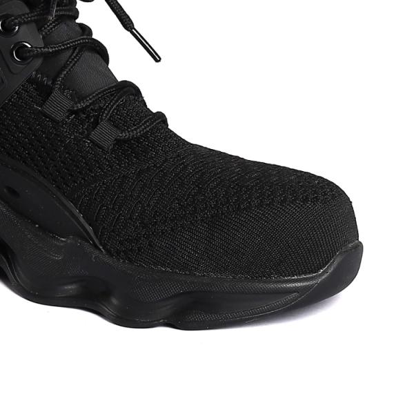 Стальные пальцы микроволокна кожаные сетки нескользящие масляные подошвы дешевые ботинки безопасности