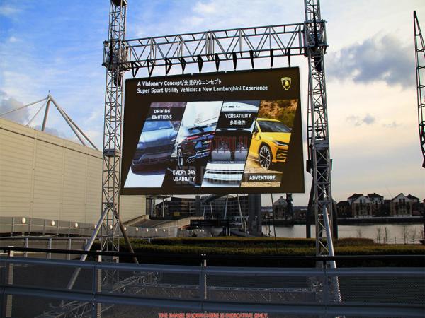 P3.91 Fine Pitch HD Outdoor Led Video Display Popular Rental LED Video Screen Wall