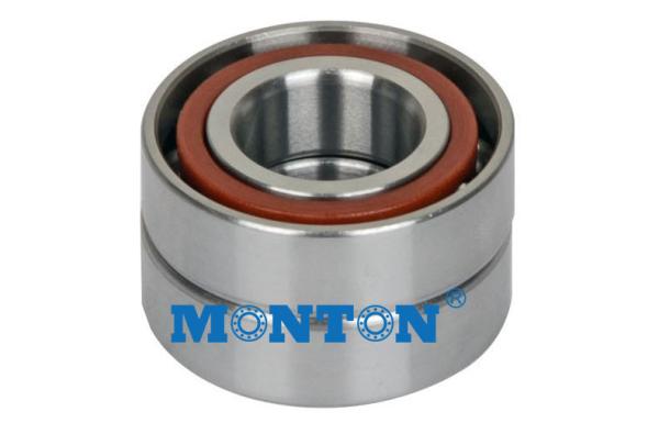 GCr15 Angular Contact Ball Bearing 10mm - 200mm ID Range With Single / Double Row