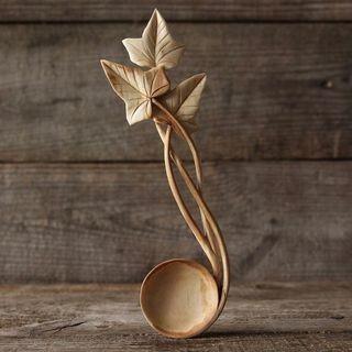 Exquisite Workmanship Wooden Art Sculpture , Handmade Wooden Sculptures