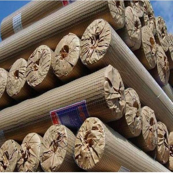 25m 30m Galvanized Welded Metal Wire Mesh Rolls 1/4 inch 8 inch Aperture