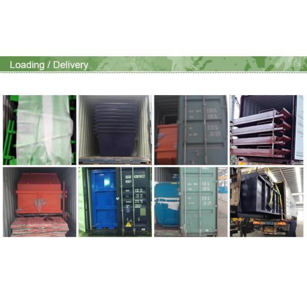 Construction Waste Disposal Trailer Skip Bin