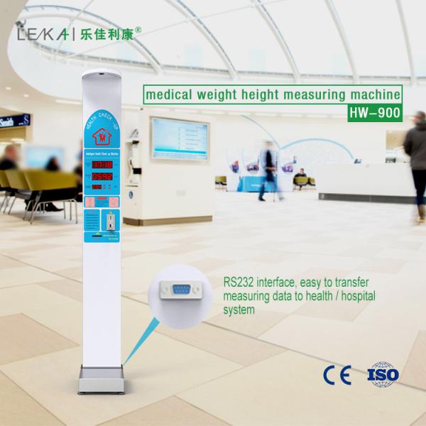 Automatic Fast Measurement Coin-Operated Weight and Height Scale for Accurate Results