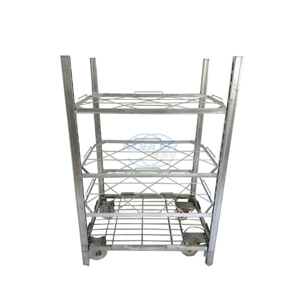 Колесо датской вагонетки 2 направленное резиновое нажимает и вытягивает тип складчатость вагонетки цветка