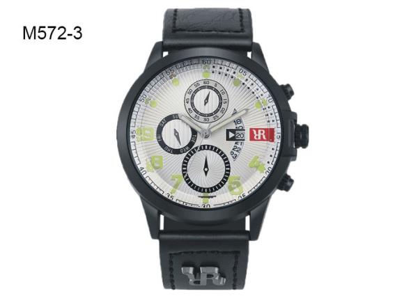 Military Men's Quartz Watch Fashion Fashion Sport Chronograph Date Wristwatch M572