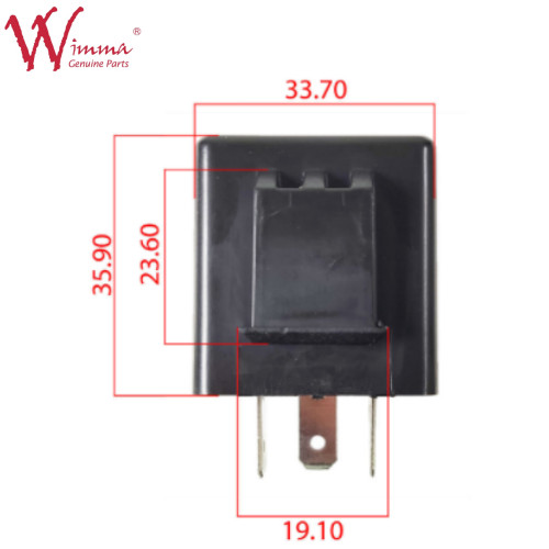 12В электрический мотоциклетный флешер DY200WOLF ((2018) для мотоциклов