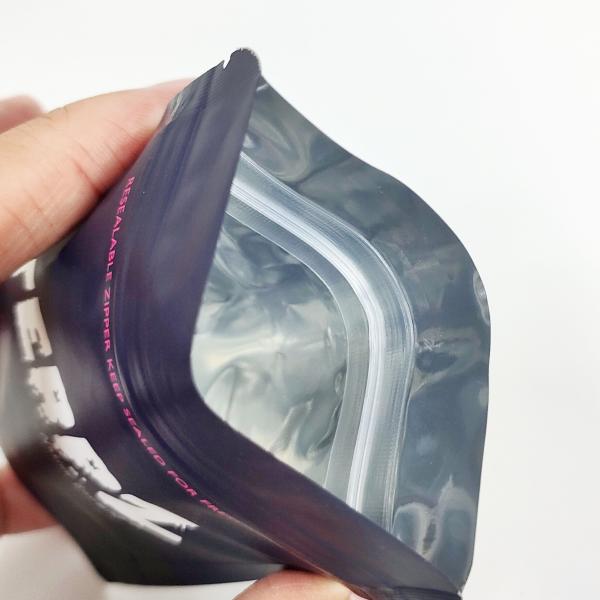LDPE 3.5g Smell Proof Mylar Bags Zip Lock Mylar Pouch For Food