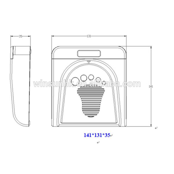 Plastic 5V USB Foot Switch For Laptop Medical Equipment Office Play Game