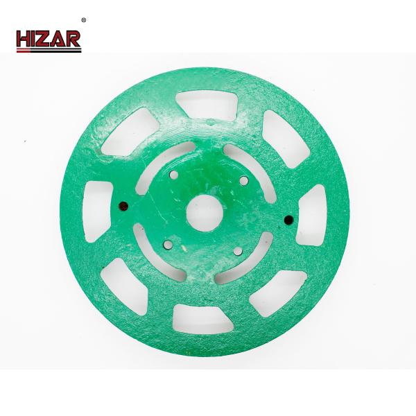 7 Inch Concrete No 80 Grit 19cm Hole Diamond Grinding Cup Wheels 18cm