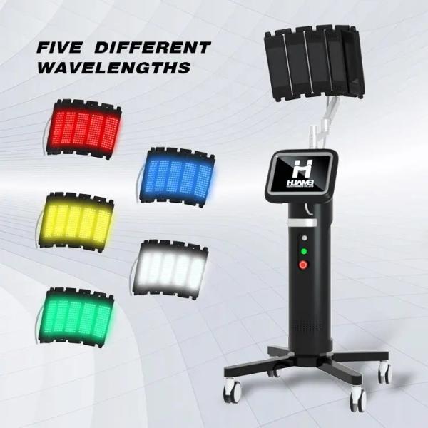 High Power Skin Rejuvenation Infrared Red Blue PDT LED Light Therapy Machine 3-5 Colors