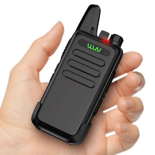 KD-C1 2-3KM MINI Handheld Transceiver FM Transceiver with 12.5KHz/25KHz Channel Spacing