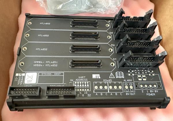 EATON MTL HMS64 HART MULTIPLEXER SLAVE PANEL バックプラネ MTL08ATEX4850 イギリス