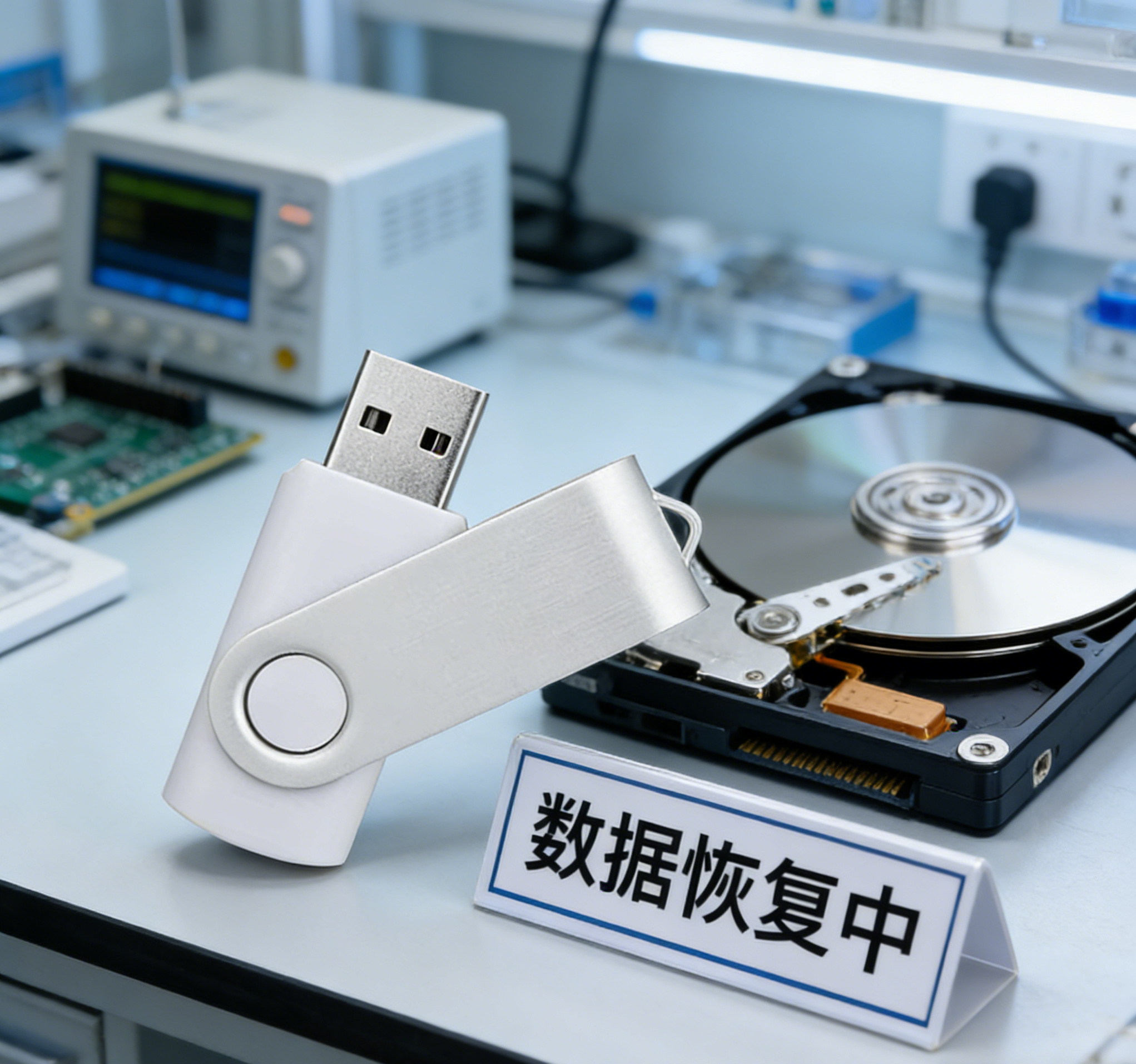 White Plastic USB Stick Characteristic Recycle Material Full Memory Graded Twist usb flash drive