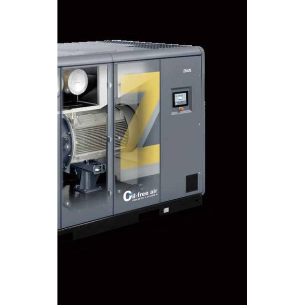 ZT18-55VSD Бесмасляный Атласный винтовой воздушный компрессор Воздушное охлаждение 50~60Гц 10,5 м3/мин