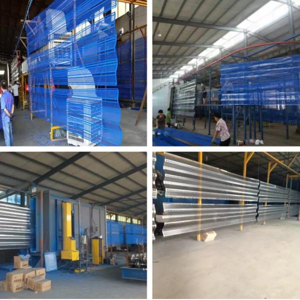 Noise Control Wind Breaking Fence Perforated Steel Plate For Road Engineering