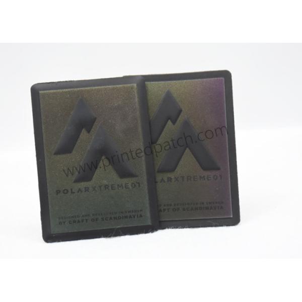 Washable 3M отражательные ярлыки 8 заплат Colorway вытравленных лазером кожаных