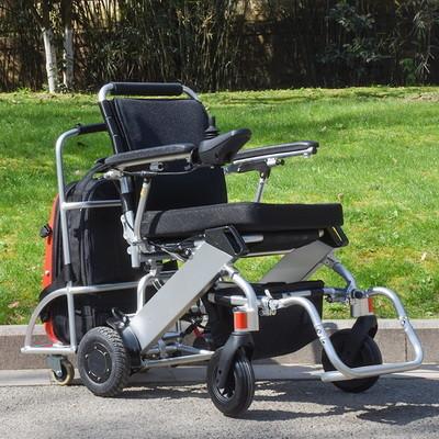 Portable Light Weight Handicapped Folding Electric Power Wheelchair with Brushless Motor 150W*2