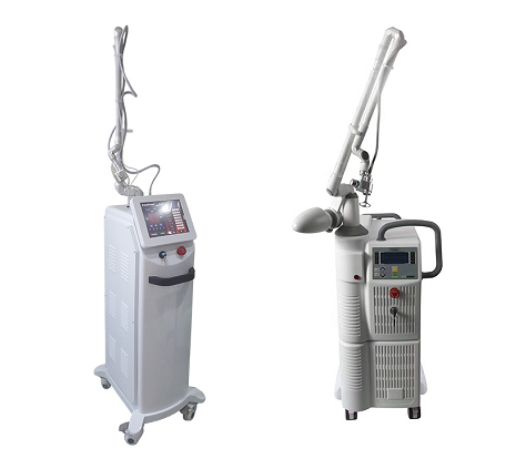 Serrage de la machine partielle de beauté de laser de CO2 de peau pour le retrait de cicatrice de colorant d'acné