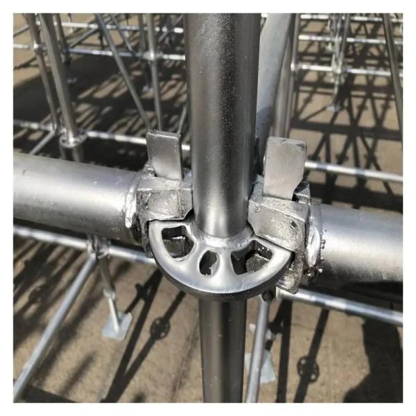 Tubos de aço soldados de 6 m de peso pesado, construção industrial, fecho de 48 mm