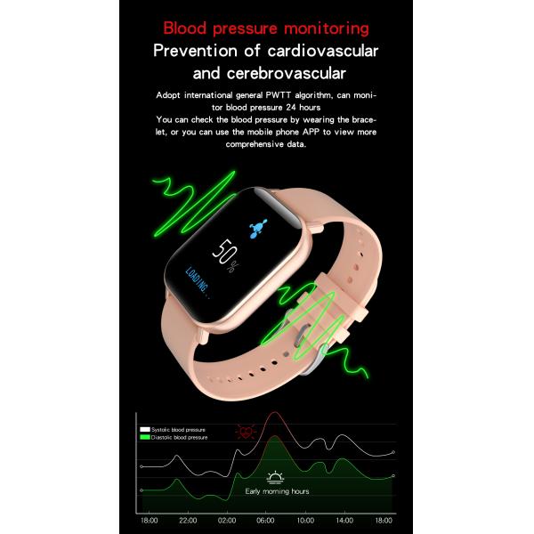 Удар T58 резвится дозор ответственного шага температуры тела сна передачи телефона умный