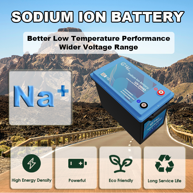 12V 200Ah Prismatic Sodium Air Battery 2480Wh For Semi Trucks Air Conditioner System