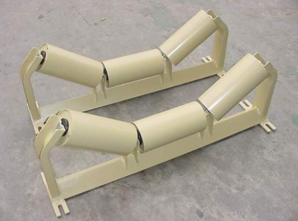 Conveyor Carrying Idler Rollers To Keep Belt Running In Track For Tube Conveyor System