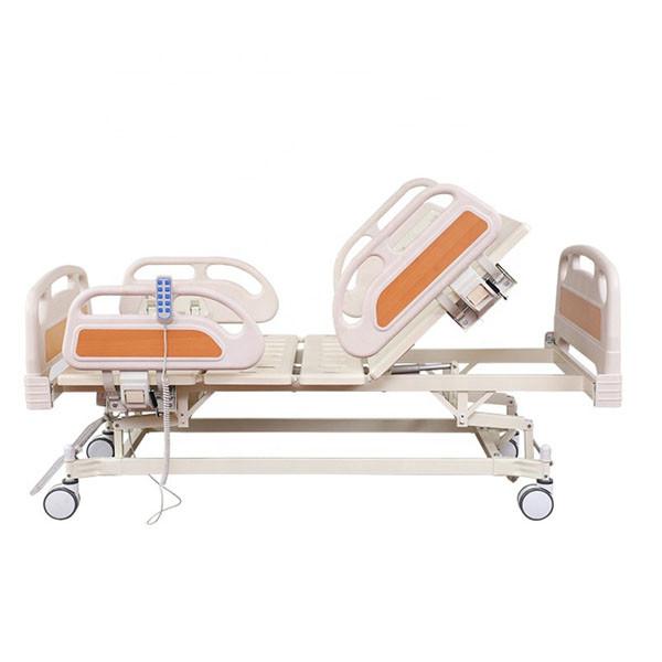 Adjustable Patient ICU Remote Control Hospital Bed ODM 400mm To 710mm Lifted hospital electric bed