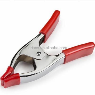 Metal Spring Clip Clamps 2 4 6 Inch Spring Tent Crocodile Clamp Pointed Mouth Electrician