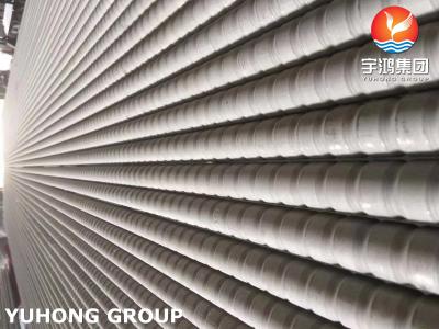 Stainless Steel Corrugated Fin Tube For Heat Exchanger Industrial Cooling System
