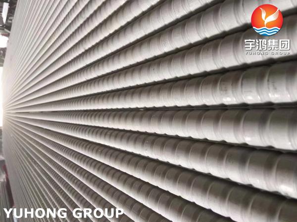 Stainless Steel Corrugated Fin Tube For Heat Exchanger Industrial Cooling System