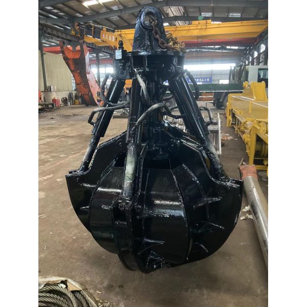 360 Degree Rotating Hydraulic Orange Peel Grapple Hydraulic Grapples Construction Machinery Parts Rock Grapple