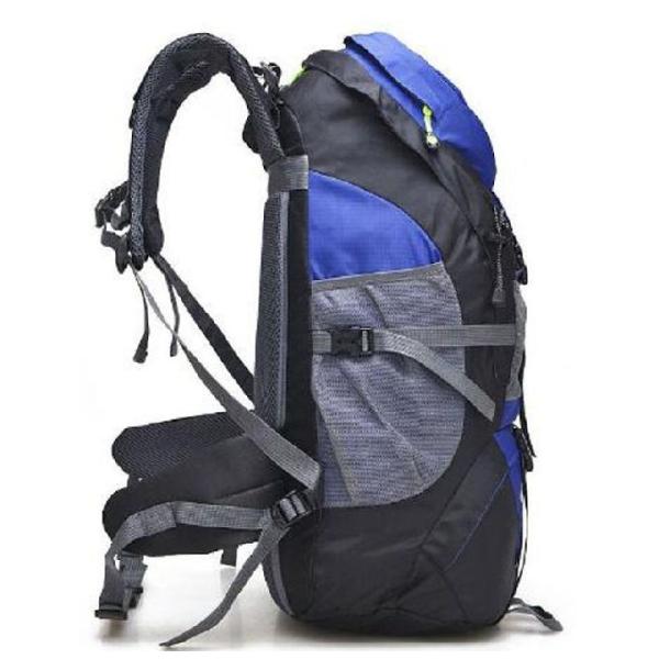 рюкзак дня нейлона 50L водоустойчивый с анатомическим тазобедренным поясом