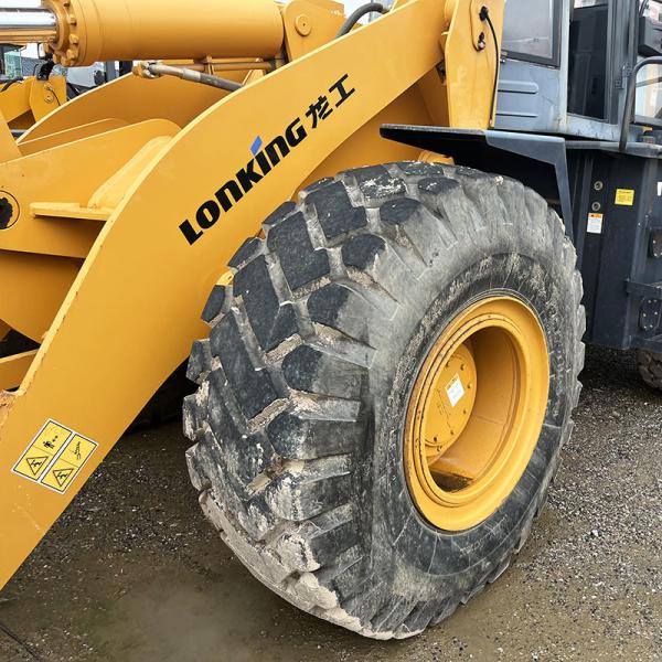 Used Lonking 855N Loader 162kw Rated Power 4m3 Bucket Capacity High Efficiency