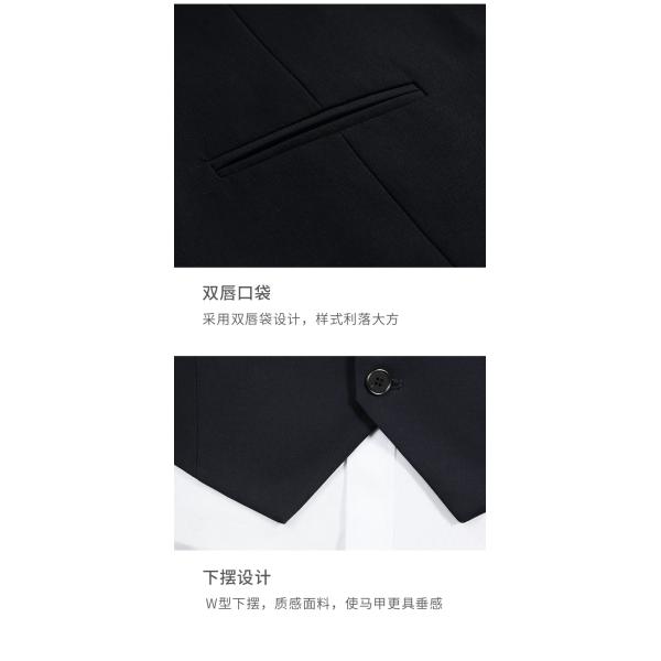 Custom Waistcoat Men Formal Suit Vest Polyester Solid Chalecos Hombre Casual Flax Vest