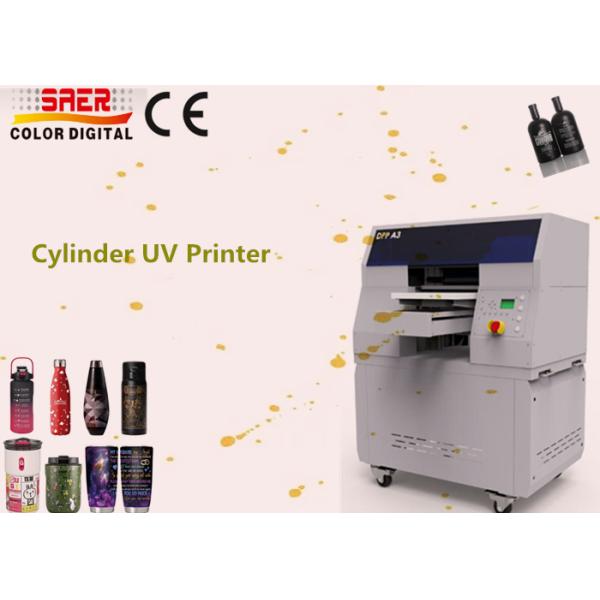 Высокоскоростной вращающийся УФ-принтер 360 круглый УФ-цилиндровой печатный станок для бутылки кружки чашки напитки банки УФ-печать