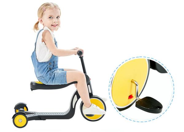 Five In One Foot Scooter Kids Outdoor Entertainment Baby Ride On Car For 2-6 Years Old