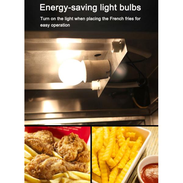 Коммерческая кухонная утварь столешница пищевой теплый электрический с дизайном из нержавеющей стали