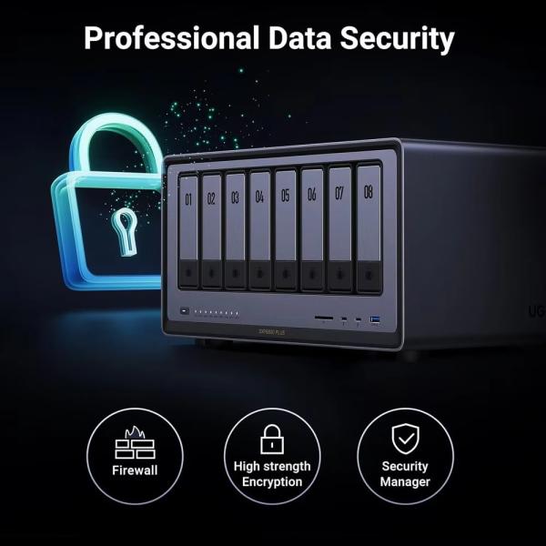 UGREEN NASync DXP8800 8-Bay NAS Intel i3 1215u 6-Core 10GbE Diskless