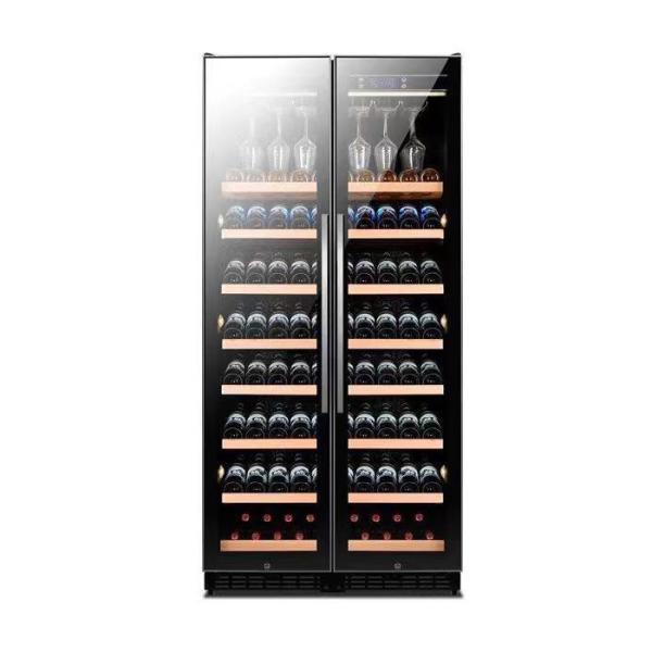 Freestanding 220w 600L Commercial Wine Display Cooler
