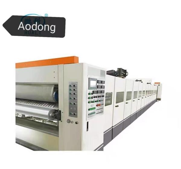 multilayer Corrugated Paperboard Production Line / Carton Box Cardboard Making Machine