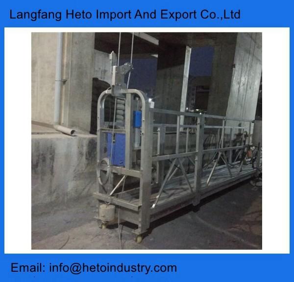 Philippines good quality building maintenance suspended platform cleaning painting gondola