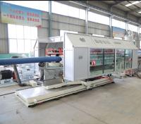 Machines de production de tuyaux à haute vitesse de 100 à 315 mm DWC pour conduits électriques, drainages et conduites d'égouts