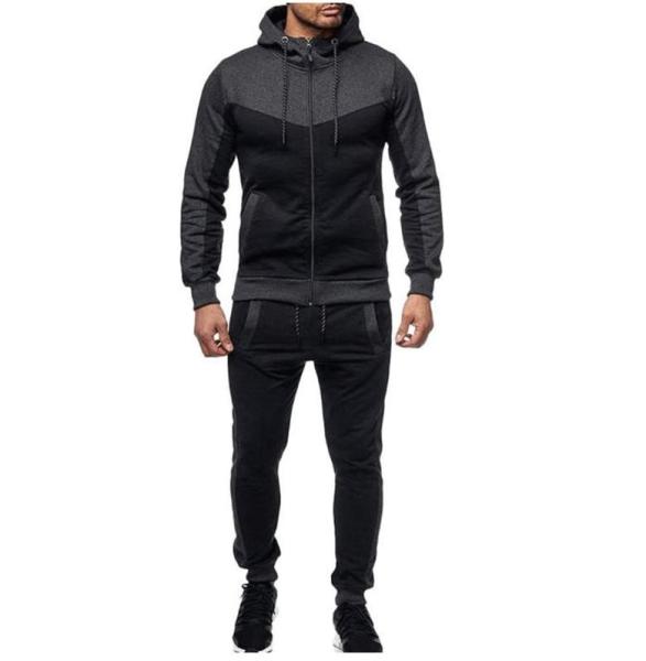 Latest Design Custom Logo Design Tracksuit Mens Sweatsuit 2 Piece Set Tracksuits for Men