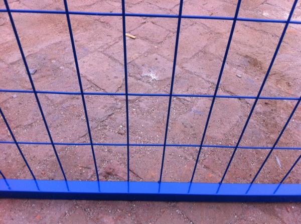 4’H/1220mm*8’W/2430mm canada standard temporary fence for crowd control powder  spacing 3x6 75mm x 100mm*9ga/3.6mm dia