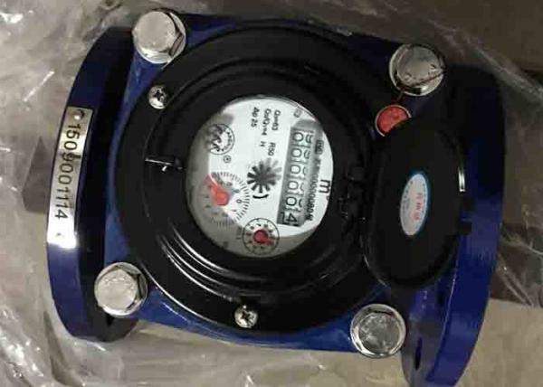 Class B R80 External Flow Meter , PN16 Ductile Iron Housing Cold Water Meter