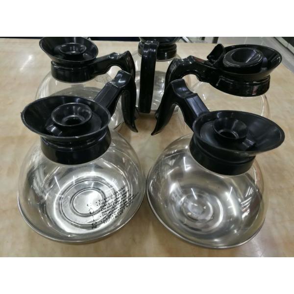 Графинчика кофе Суннекс Коокварес нержавеющей стали чайника стального нижнего стеклянные