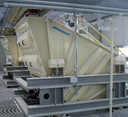 Ruido de trabajo bajo de la pantalla de la probabilidad del equipo de la preparación de menas de la eficacia alta